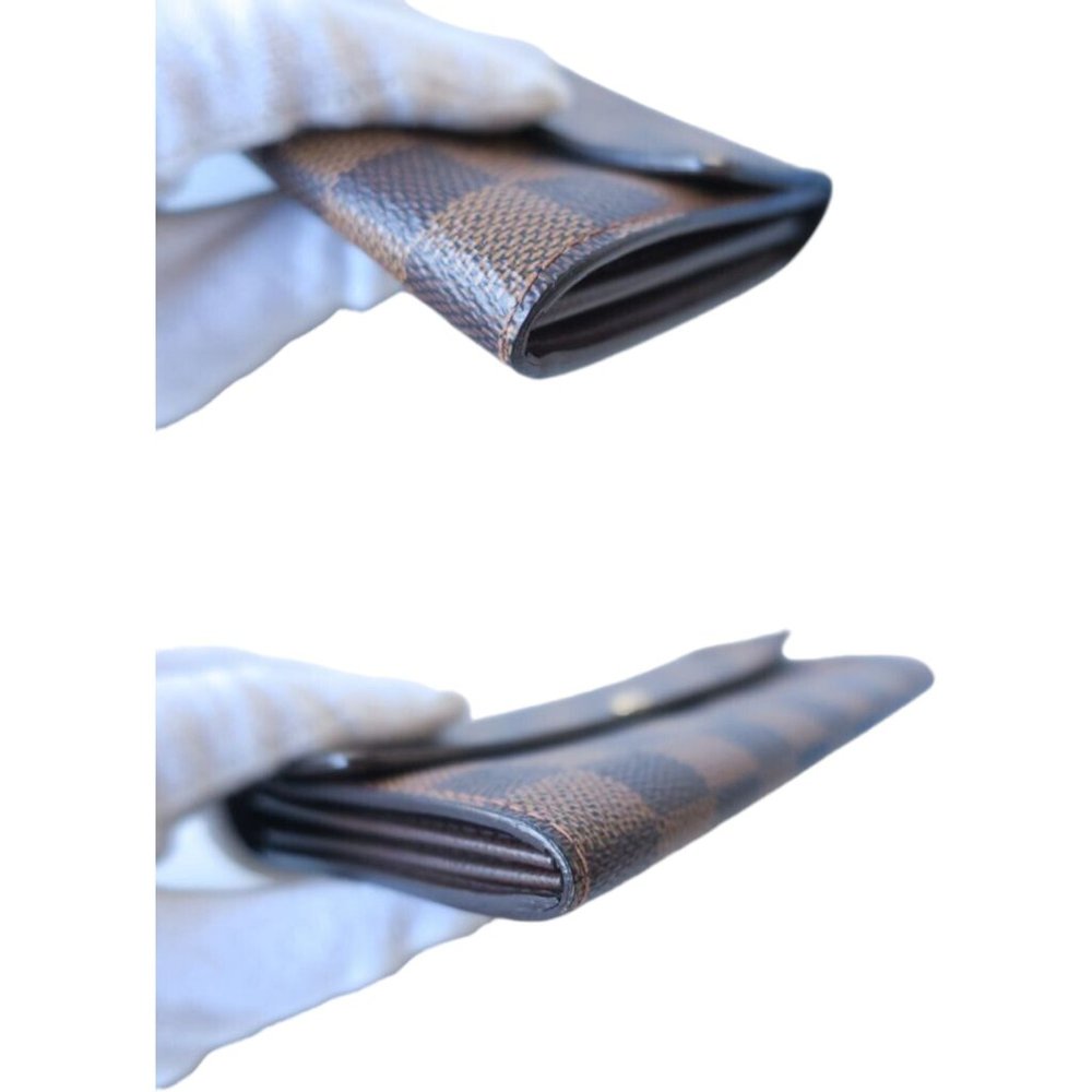 424169F V Louis Vuitton Wallet Long Sarah Brown Ebene Damier - Picture 5 of 9